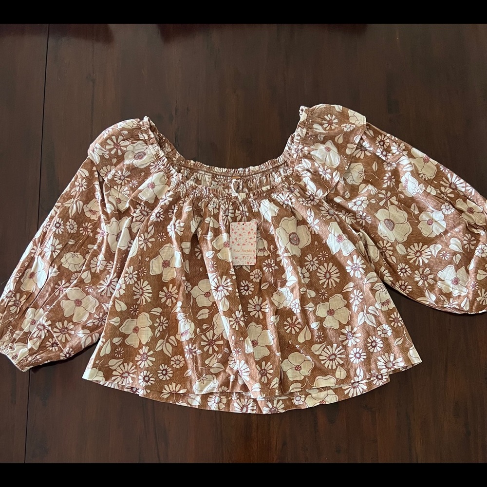 Free people blouse xs